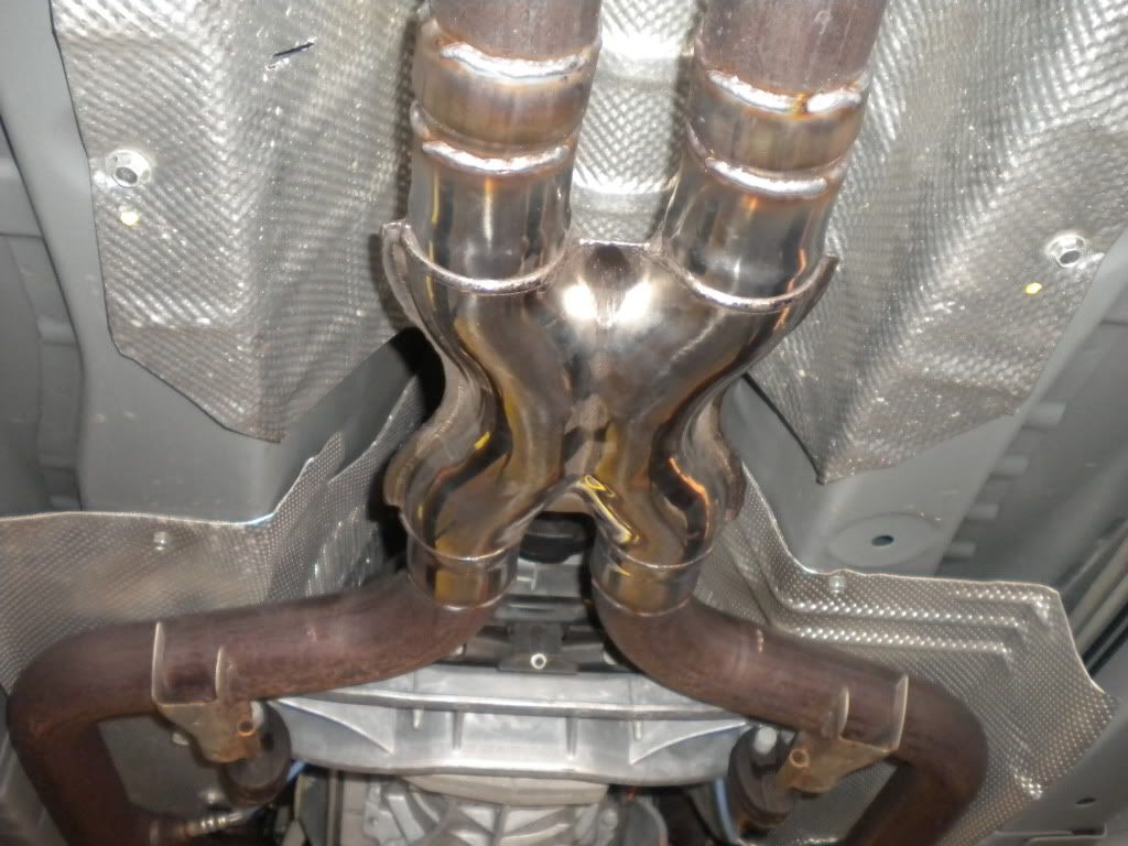 Exhaust Exhaust X Pipe Location